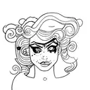 harley Quinn  tattoo design idea