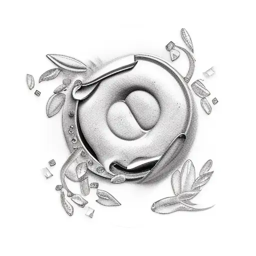 fortune cookie tattoo design idea