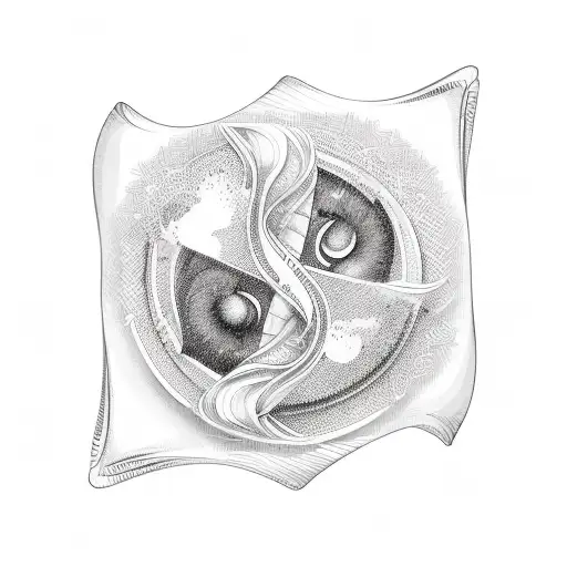 fortune cookie tattoo design idea