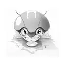 fortune cookie tattoo design idea