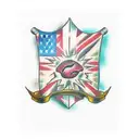 african shield tattoo design idea