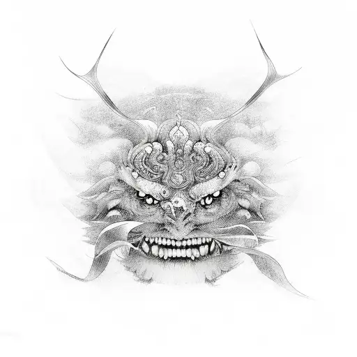 suminagashi tattoo design idea