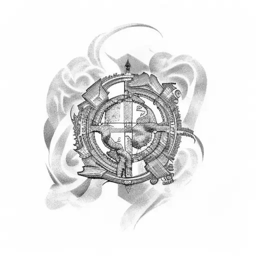 germany brazil tattoo design idea