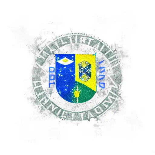 brazil flag tattoo design idea