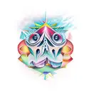 ramas de laurel tattoo design idea