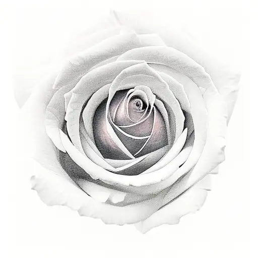 horizontal rose with xx under it tattoo design idea