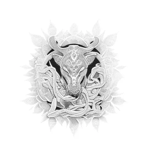 money tattoo design idea