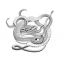 Snake tattoo design idea