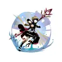 keyblade tattoo design idea