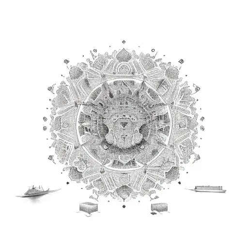 persian empire  tattoo design idea