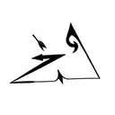 cave diving arrow pointer tattoo design idea