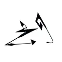 cave diving arrow pointer tattoo design idea