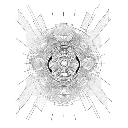 sol tattoo design idea