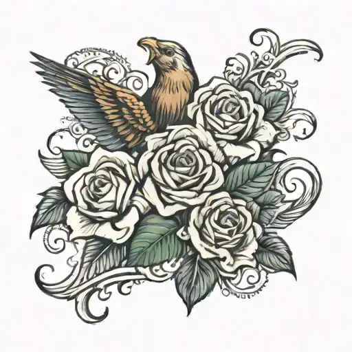 Philippians 4:19 says, "And my God will supply every need of yours according to his riches in glory in Christ Jesus tattoo design idea