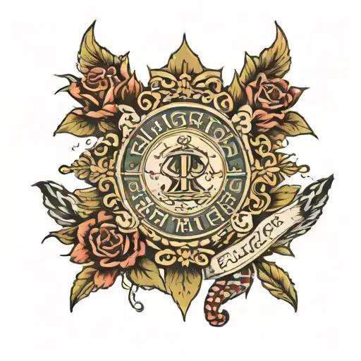 Philippians 4:19 says, "And my God will supply every need of yours according to his riches in glory in Christ Jesus tattoo design idea