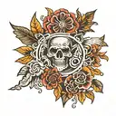 refinery iron works   tattoo design idea