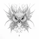 songbird tattoo design idea