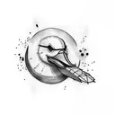 pato Lucas ganster  tattoo design idea