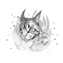 dust in the wind tattoo design idea