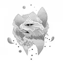 dust in the wind tattoo design idea