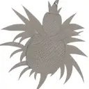Pineapple tattoo design idea