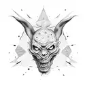 Hell tattoo design idea