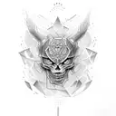 Hell tattoo design idea