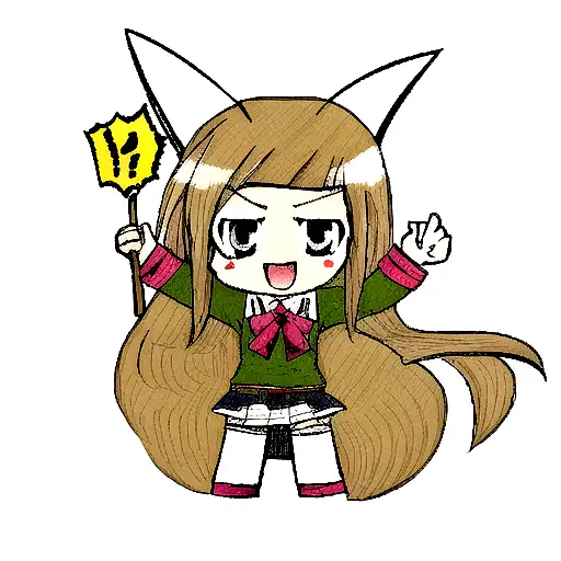 waifu  tattoo design idea