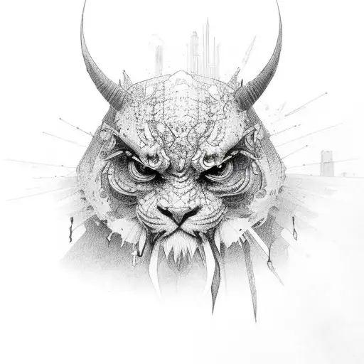 outcasts tattoo design idea
