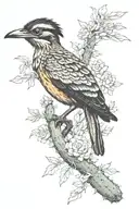 roadrunner on a cactus tattoo design idea