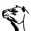Camel tattoo design idea