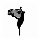 Camel tattoo design idea