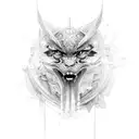 hood tattoo design idea