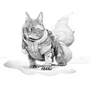 ghetto tattoo design idea