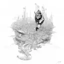 ghetto tattoo design idea