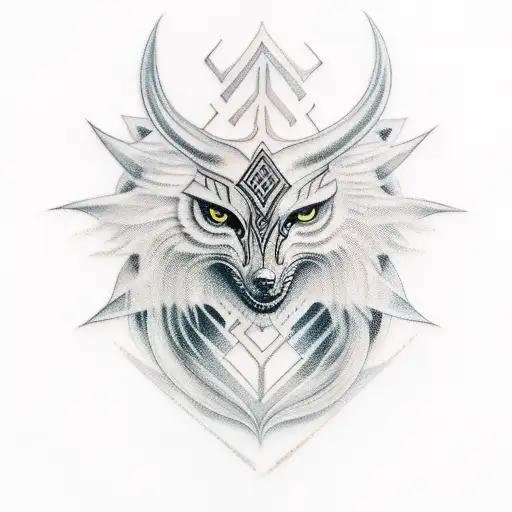 Hel (Norse Pagan Goddess) tattoo design idea