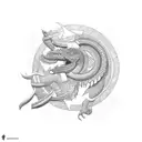 god Sobek tattoo design idea