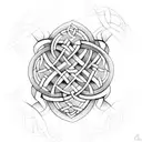 Celtic Knot tattoo design idea