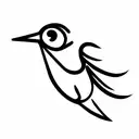 tweety bird tattoo design idea
