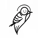 tweety bird tattoo design idea