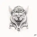 hacker tattoo design idea