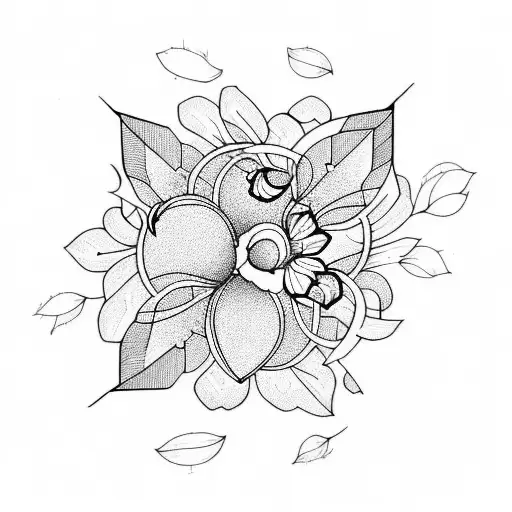 Cherry Blossom tattoo design idea