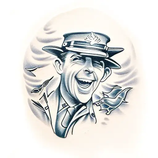Andy Griffith tattoo design idea
