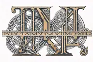2-2-2008 roman numerals tattoo design idea