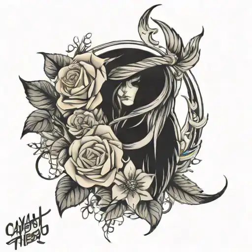 Don't waste your tears on somebody you can't even save tattoo design idea