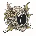 Don't waste your tears on somebody you can't even save tattoo design idea