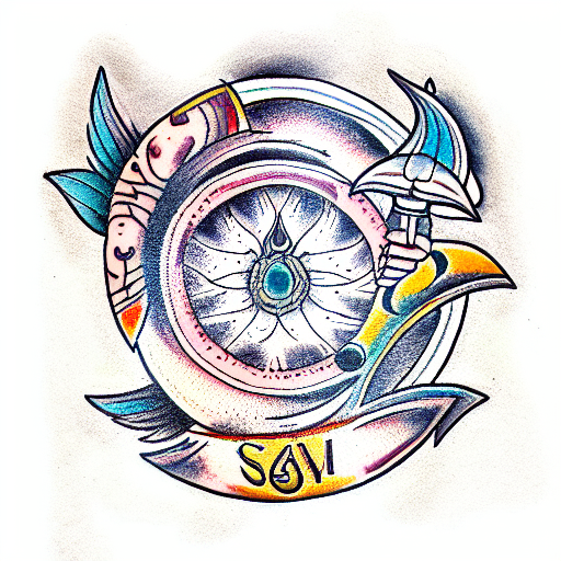 shiva tattoo design idea