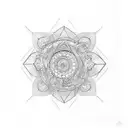 Sculpture  tattoo design idea