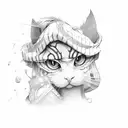 caffeine  tattoo design idea