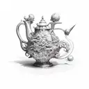 caffeine  tattoo design idea